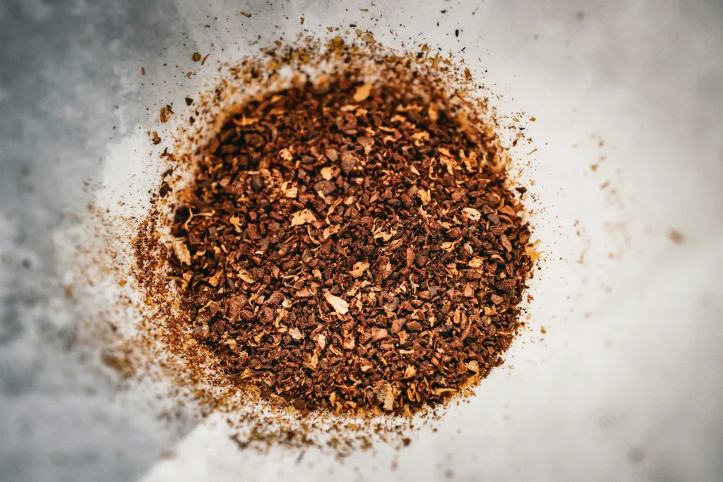 Moagem irregular de um moedor de lâmina